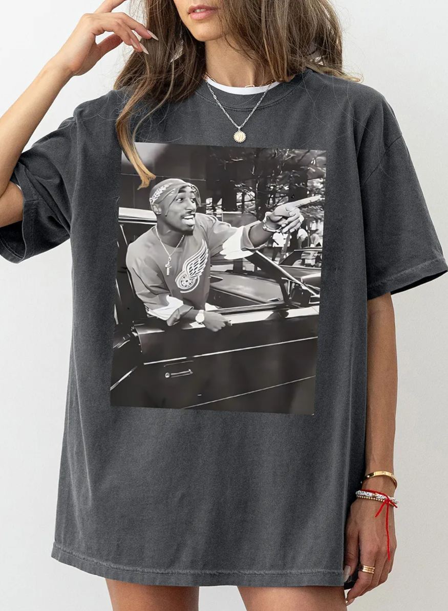 Tupac Shakur Graphic Tee For Men