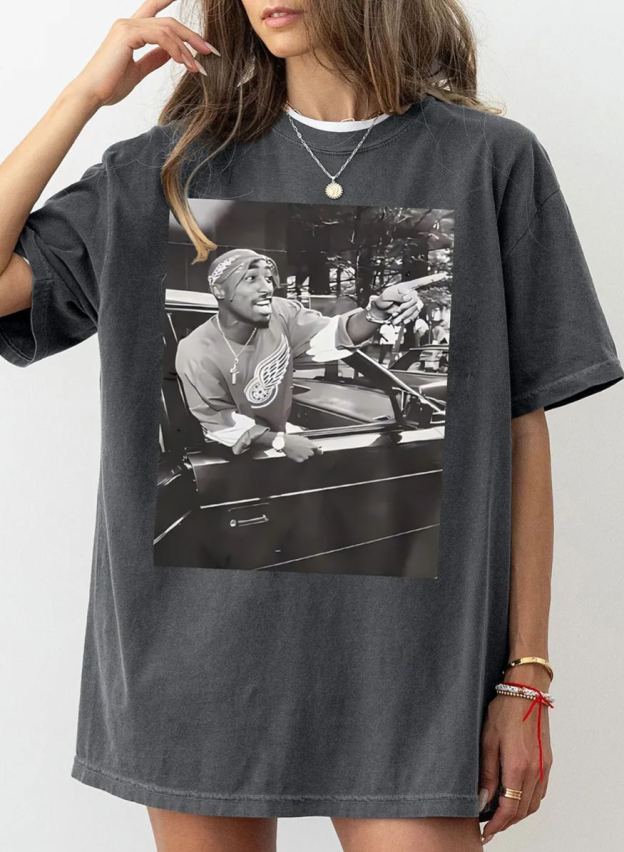 Tupac Shakur Graphic Tee For Men