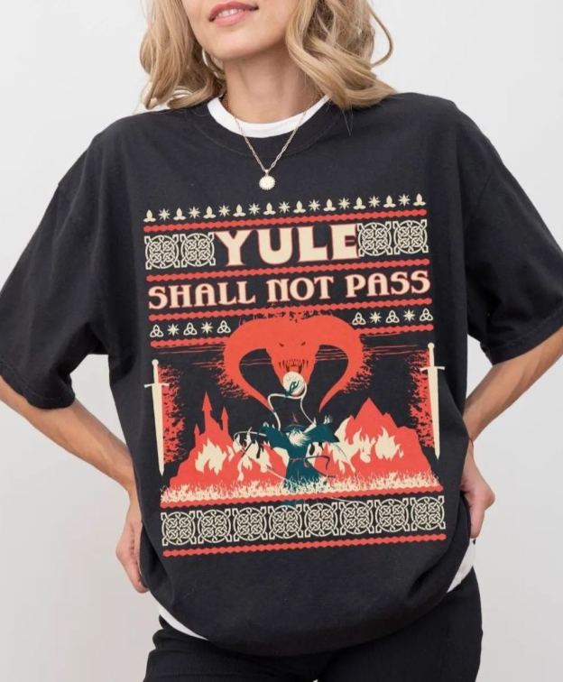 Yule shall not Pass LOTR Tee For Women