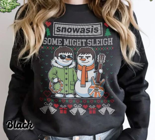 Snowasis Some Might Sleigh Christmas Sweatshirt