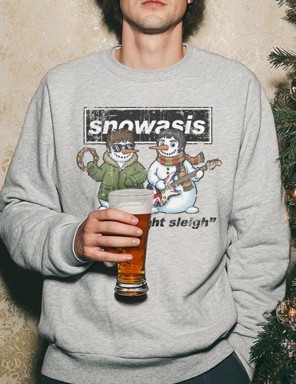 The NEW “Snowasis” Christmas Sweatshirt
