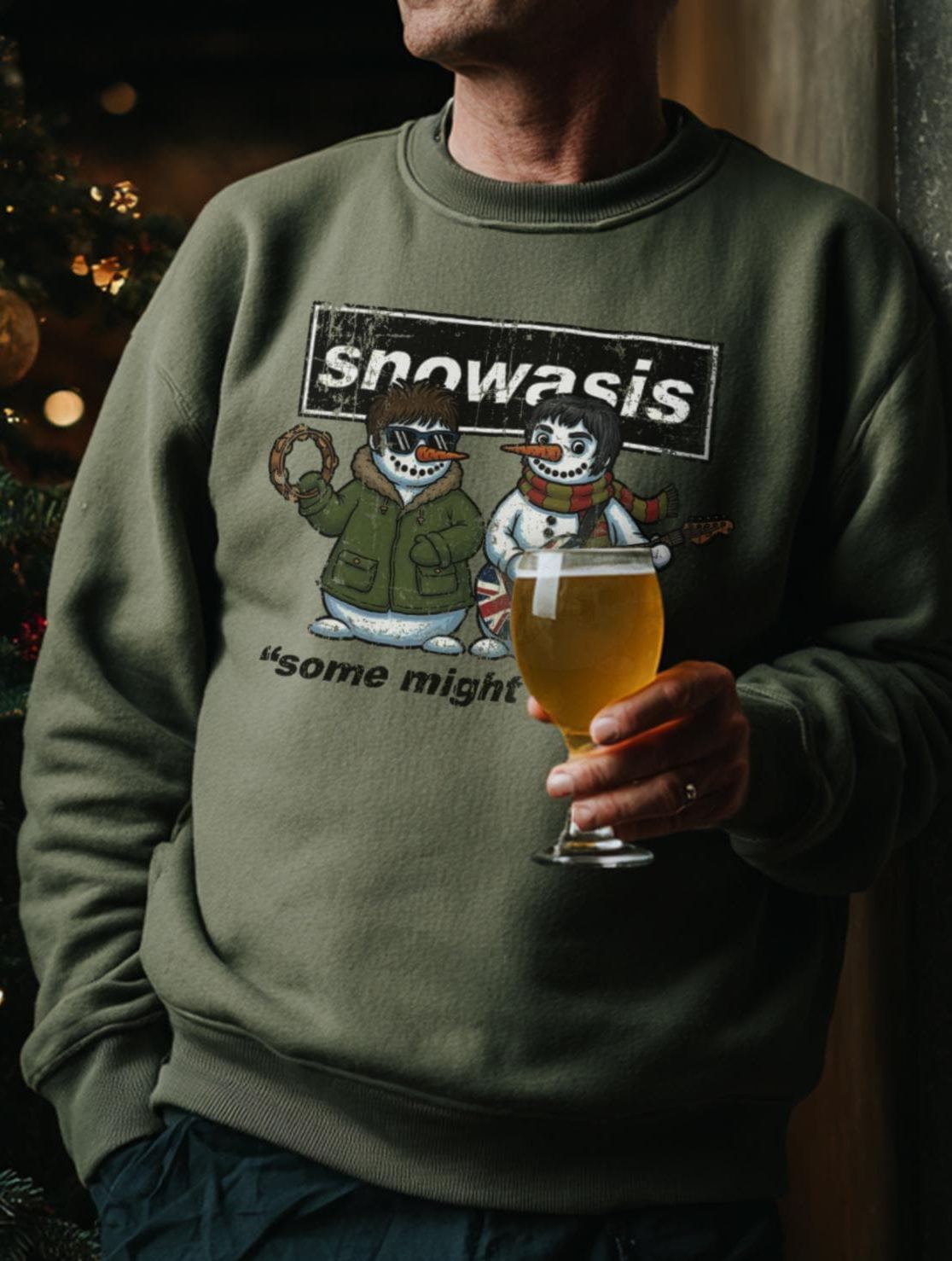 The NEW “Snowasis” Christmas Sweatshirt