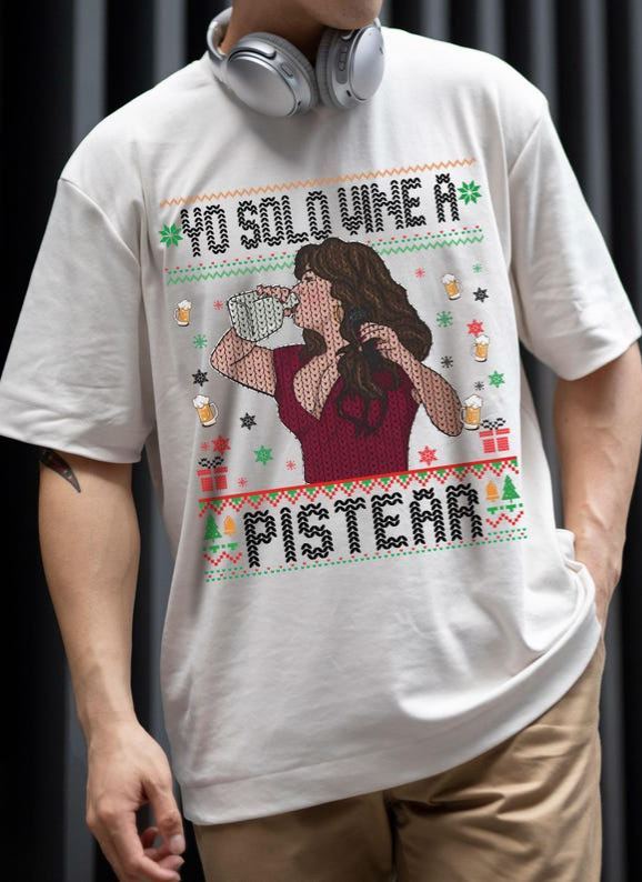 Funny Jenni Rivera Yo Solo Vine A Pistear Christmas Tee