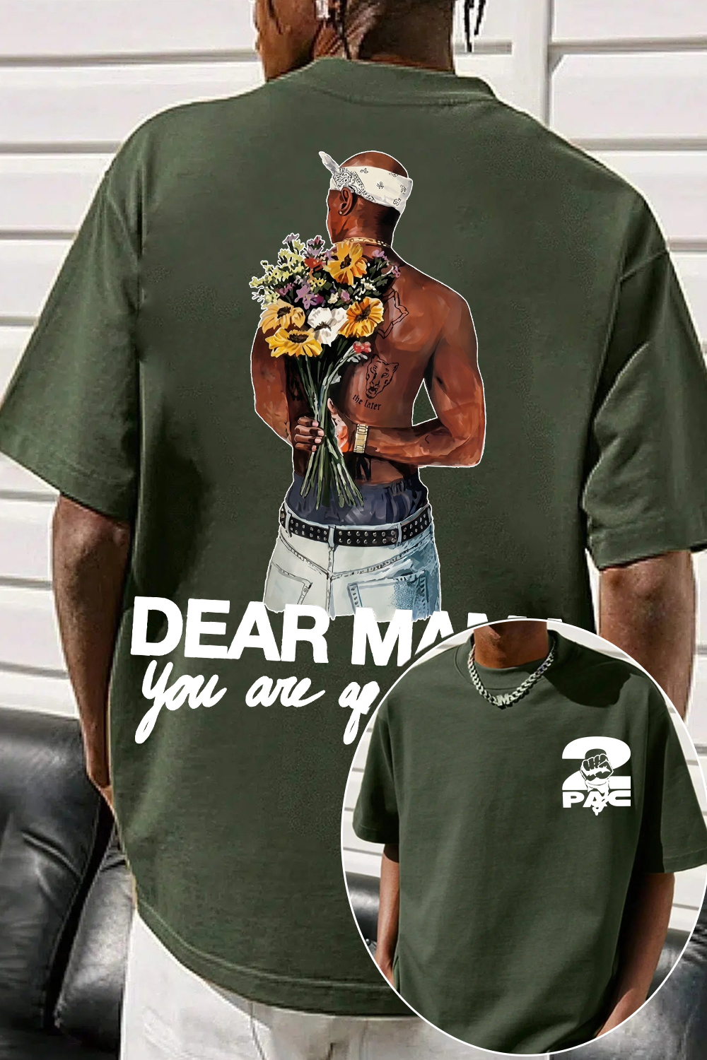 2pac Two-Sided Tee