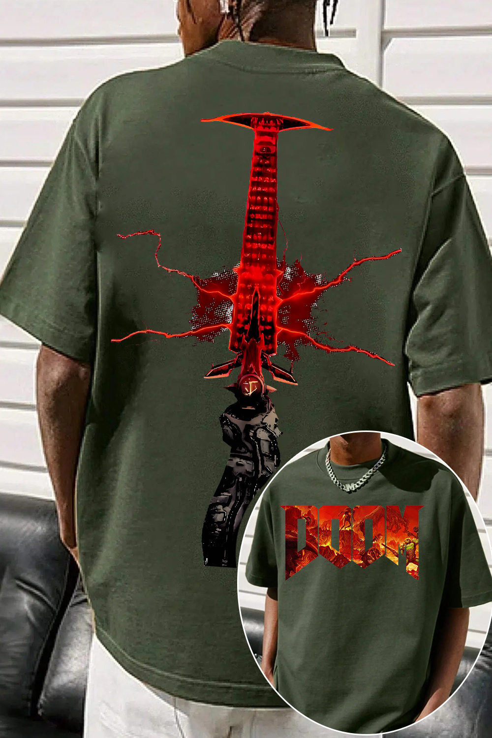 Doom Slayer Crucible Sword Shirt