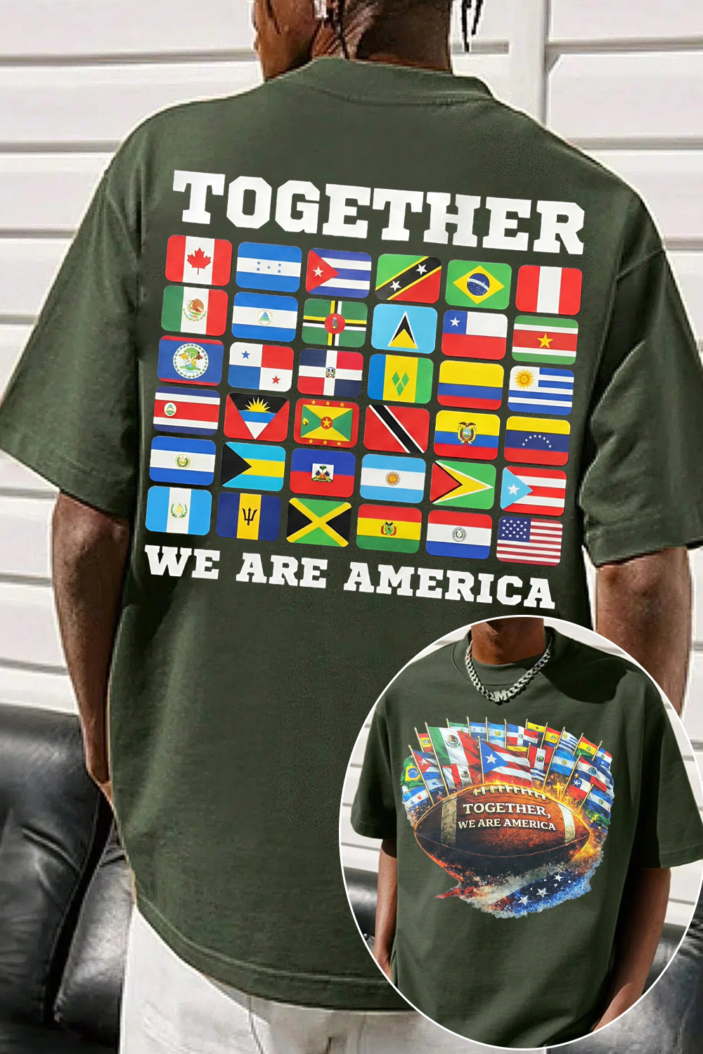 Benito Bowl 💪 Bad Bunny 2-Sided Printed Men's T-Shirt