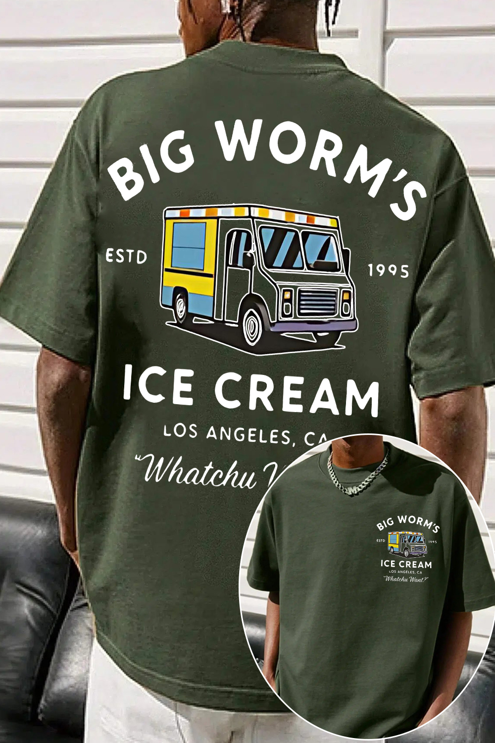 Big Worm Ice Cream Friday Movie Unisex Shirt