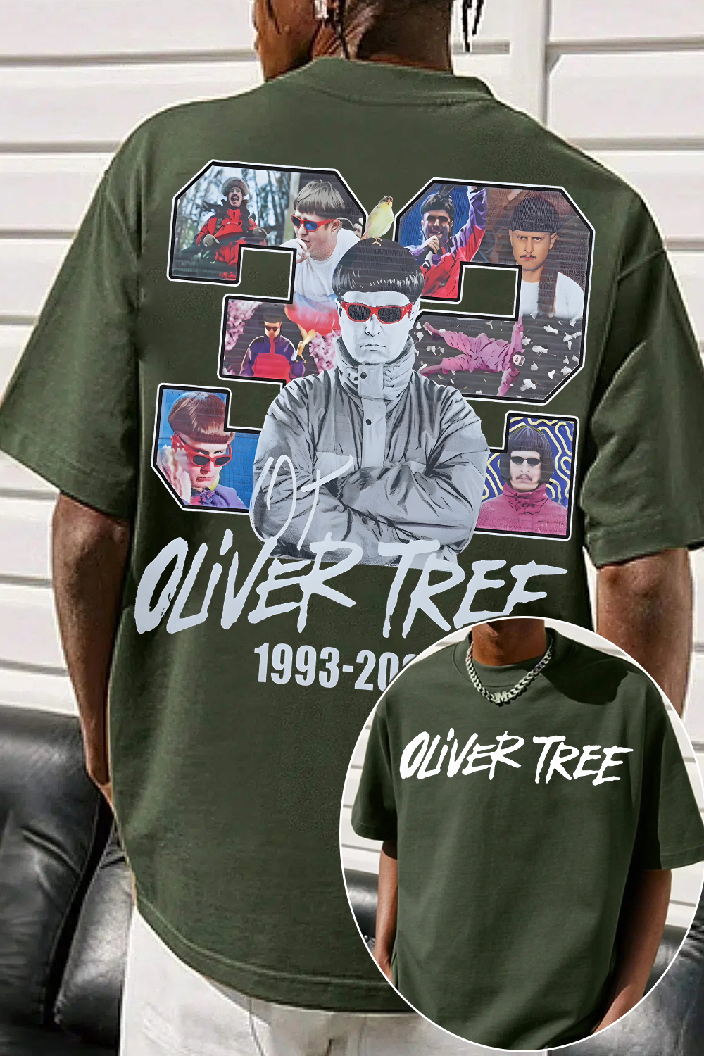 Rip Oliver Tree Tee For Men