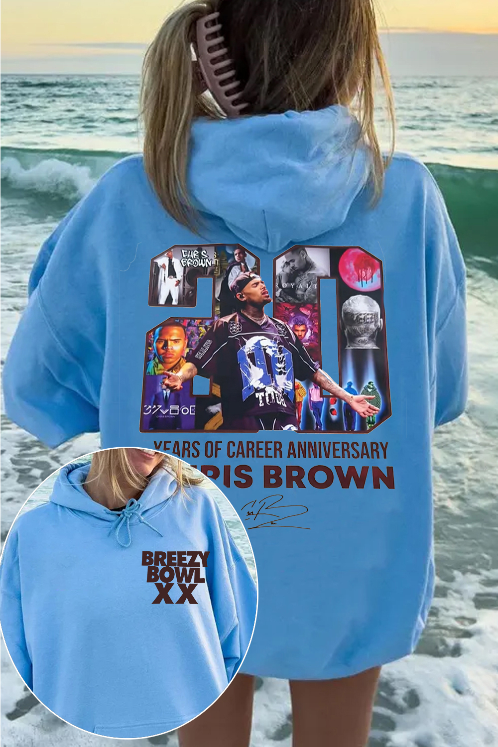 cb 2025 tour women HOODIE