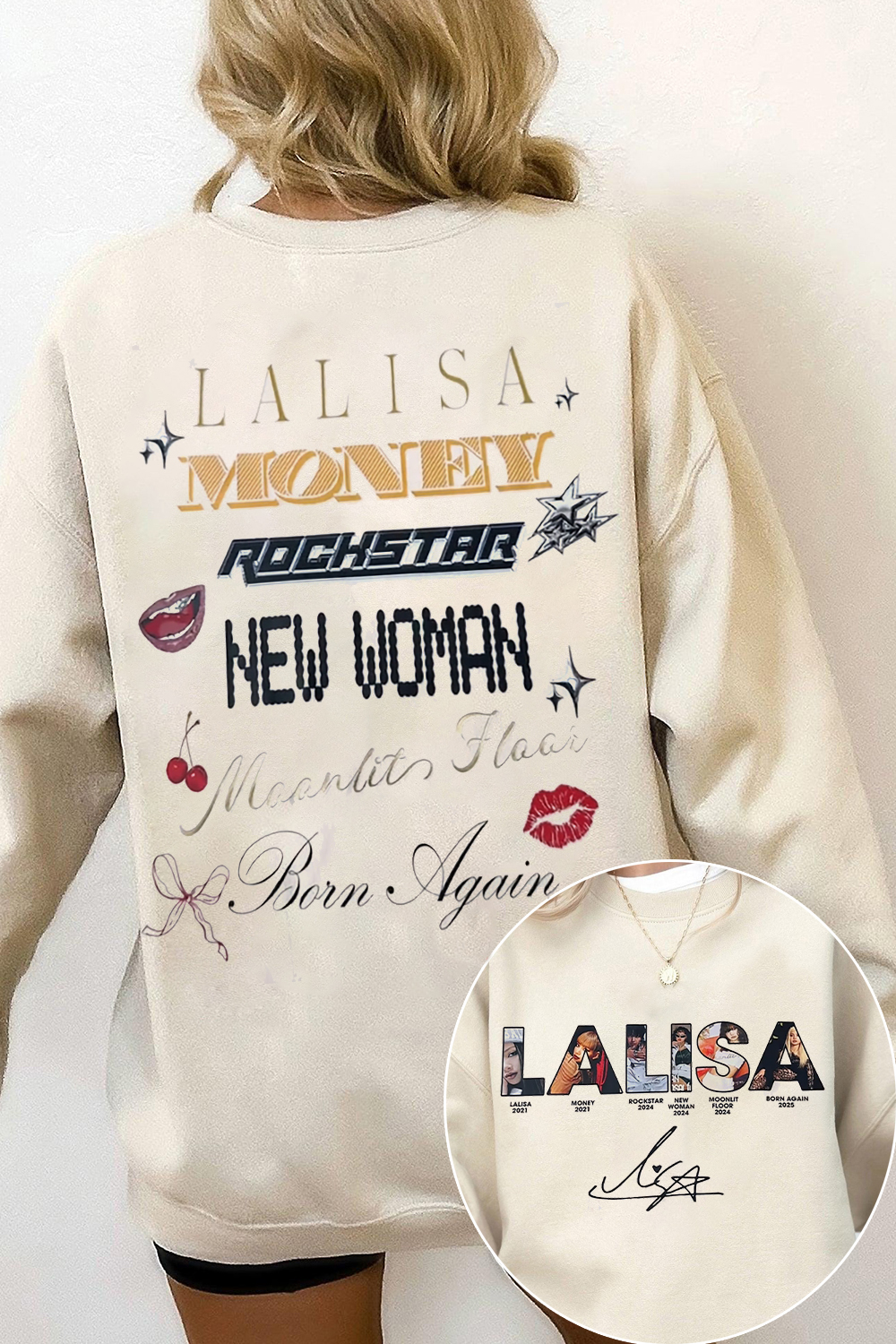 Lisa Album Sweatshirt For Women