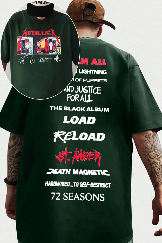 Metallica albums TEE