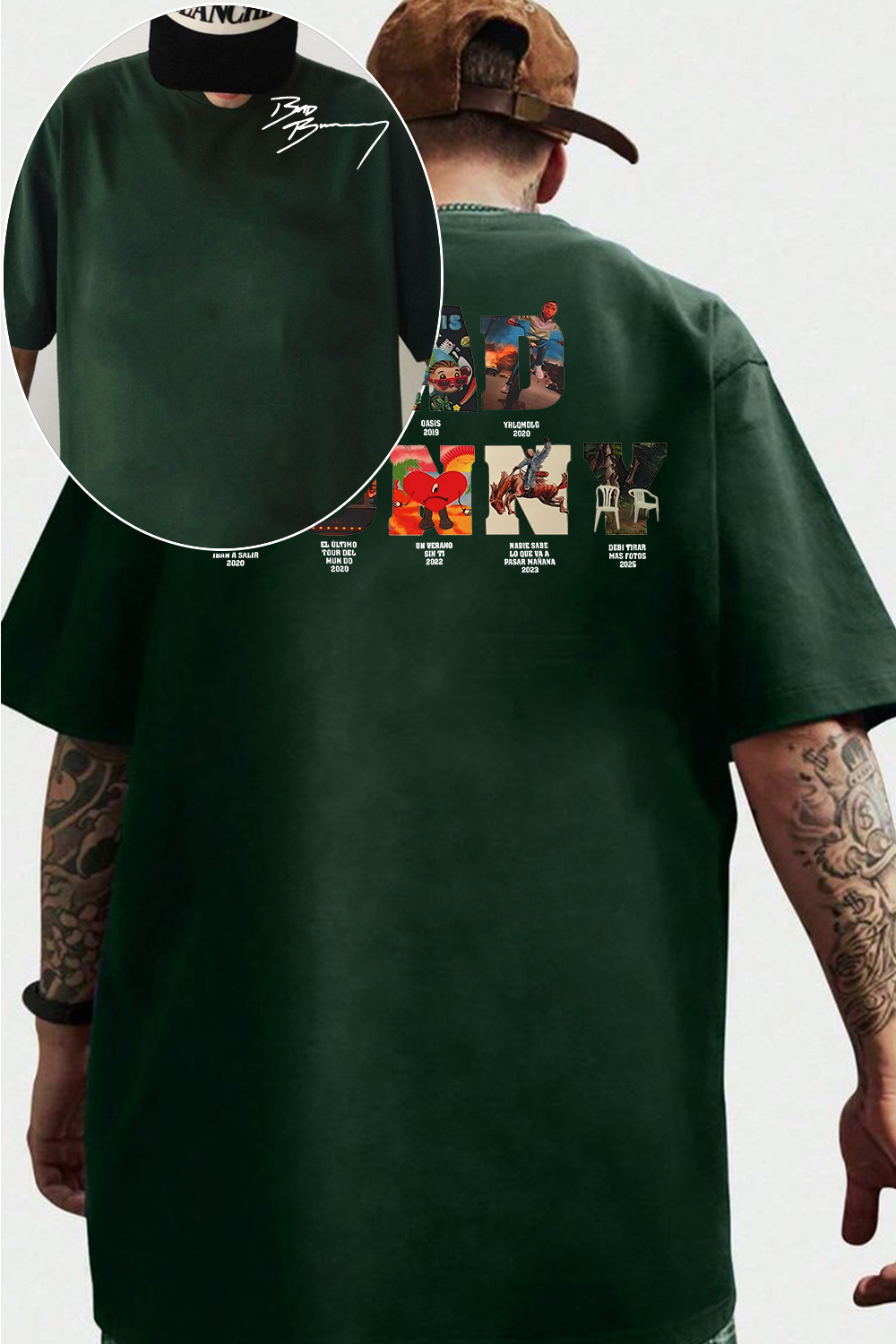 Bad Bunny DTMF Album Tee For Men