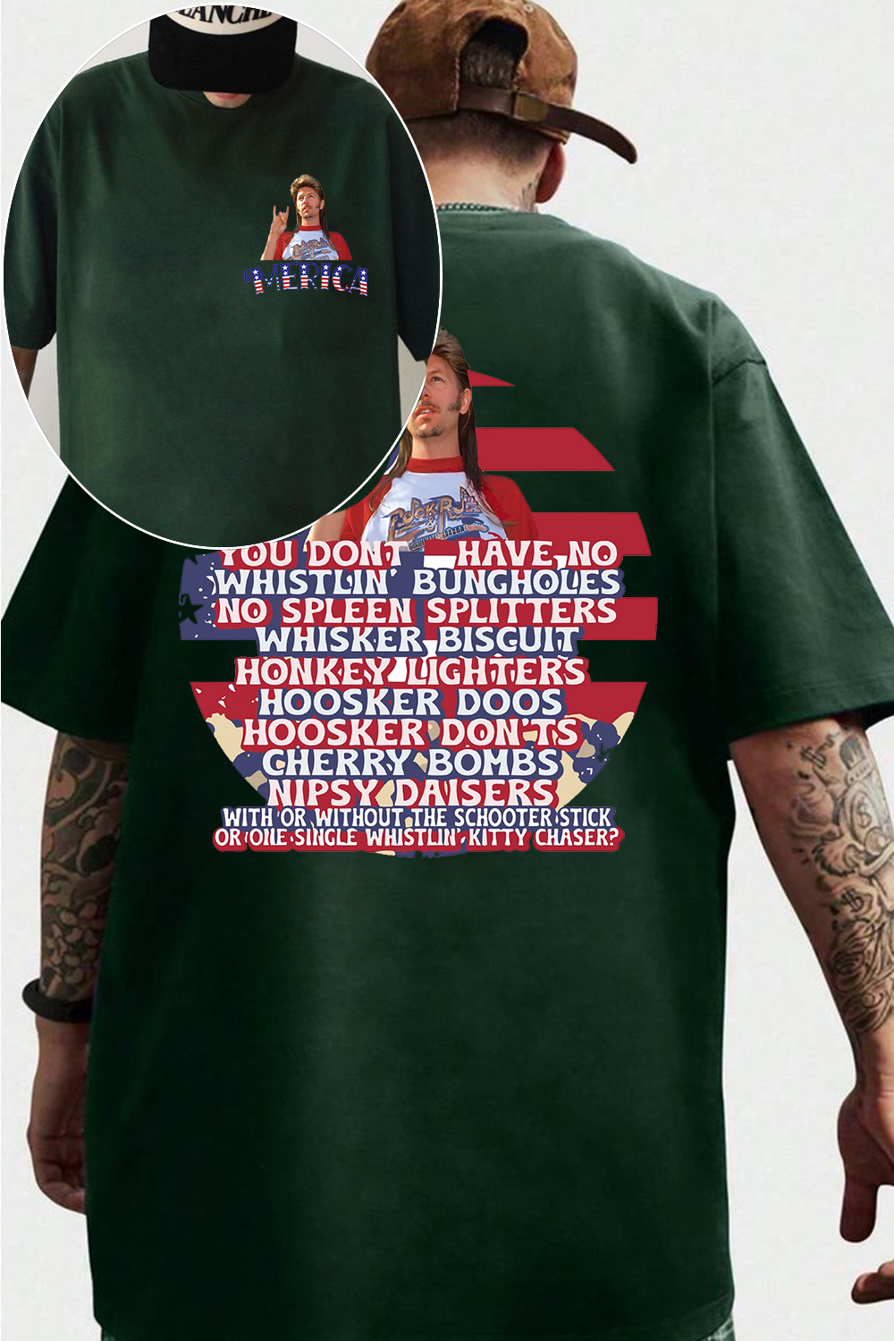 4th of July 2-sided T-shirt