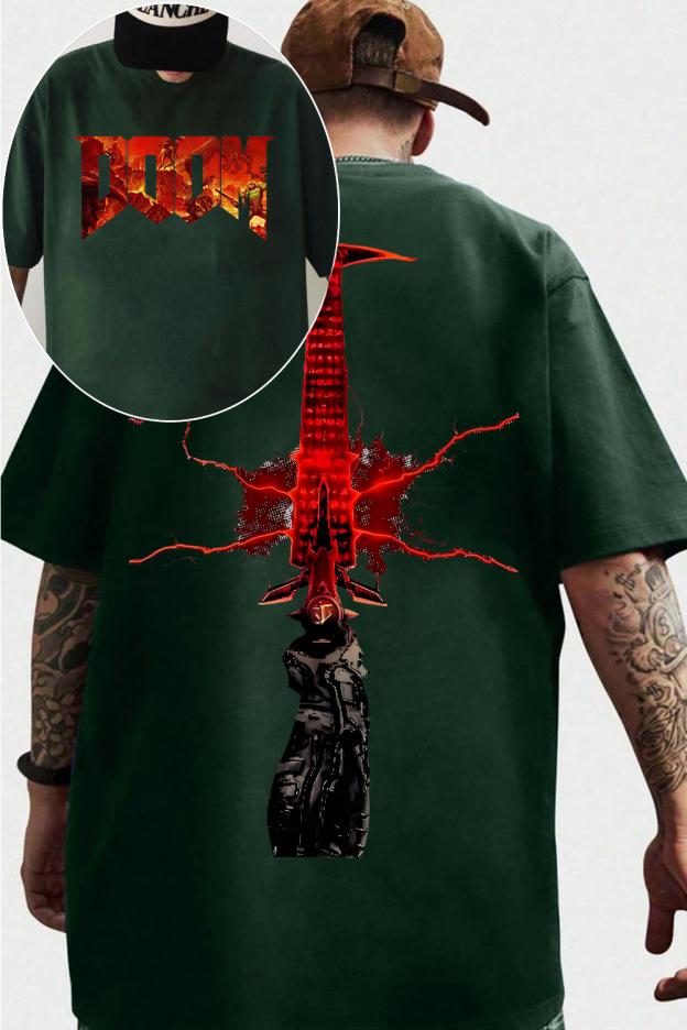 Doom Slayer Crucible Sword Shirt