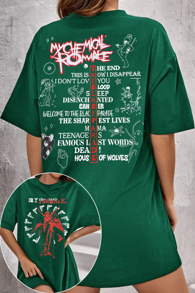 MCR 2-sided WOMEN printed tee