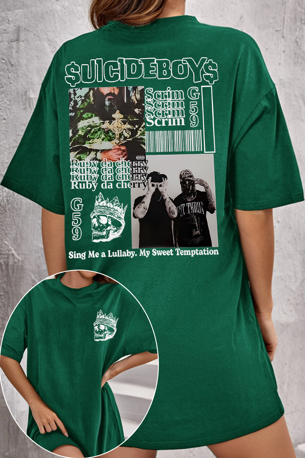 G59 2-sided printed WoMen TEE