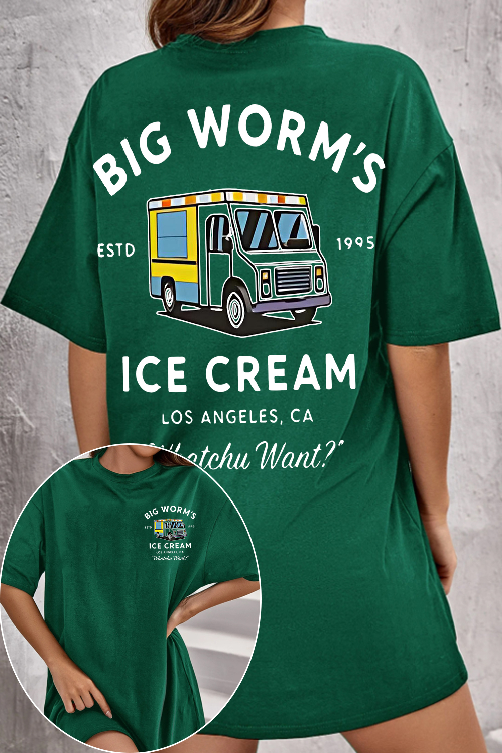 Big Worm Ice Cream Friday Movie Unisex Shirt