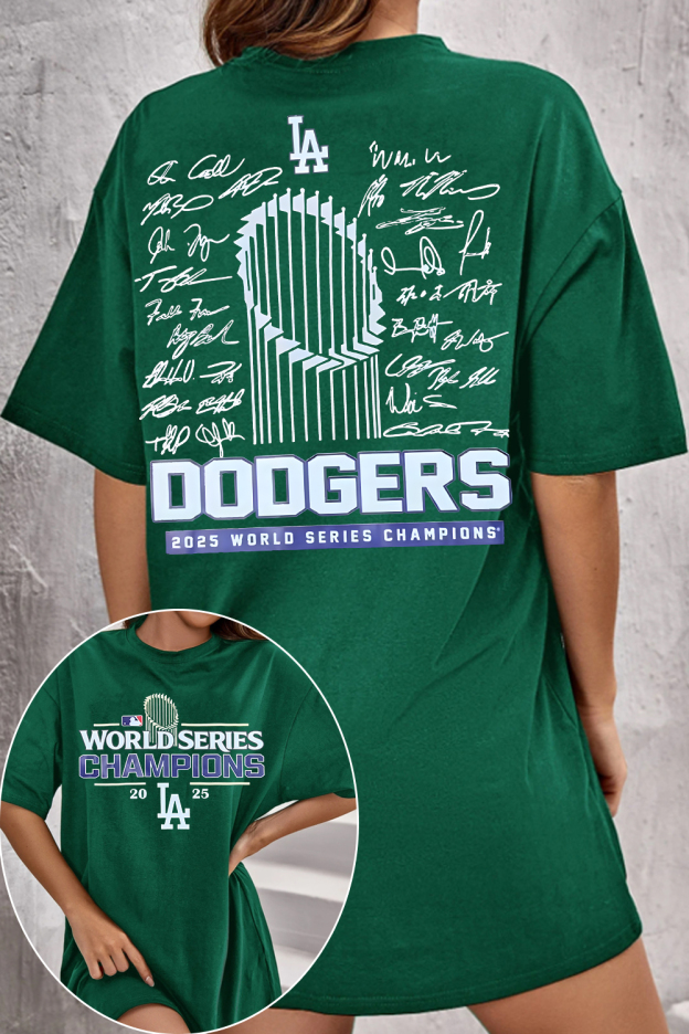 Dodgers 2025 World Series Champions Women Shirt
