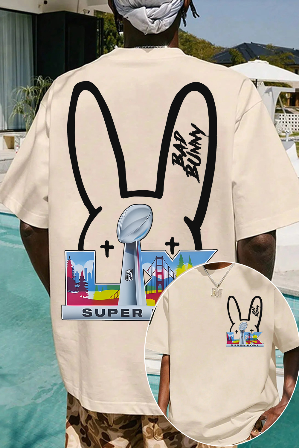 Superbowl 2026 Bad Bunny ? Fan Shirt