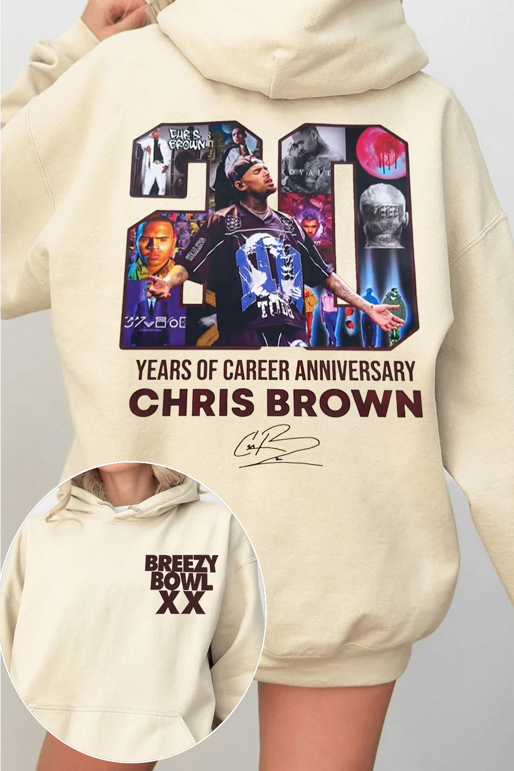 cb 2025 tour women HOODIE