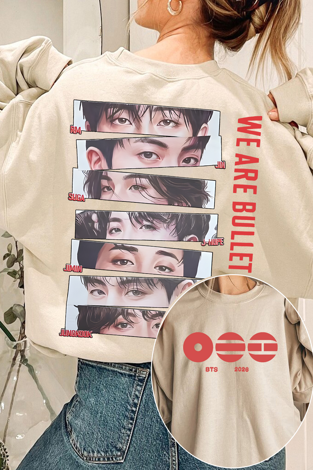 🙌✨ BTS Tour 2026 Sweatshirt