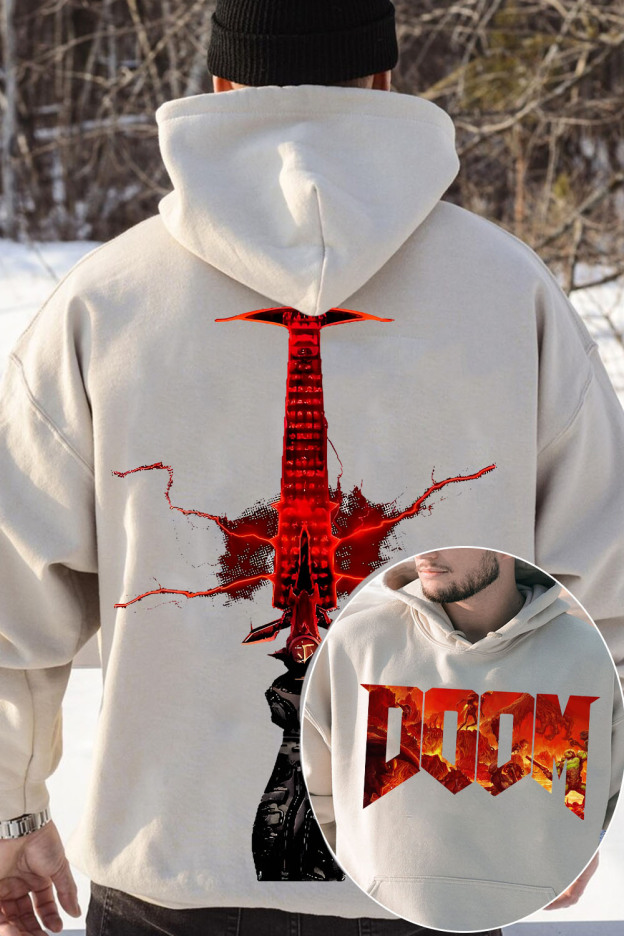 Doom Slayer Crucible Sword Hoodie
