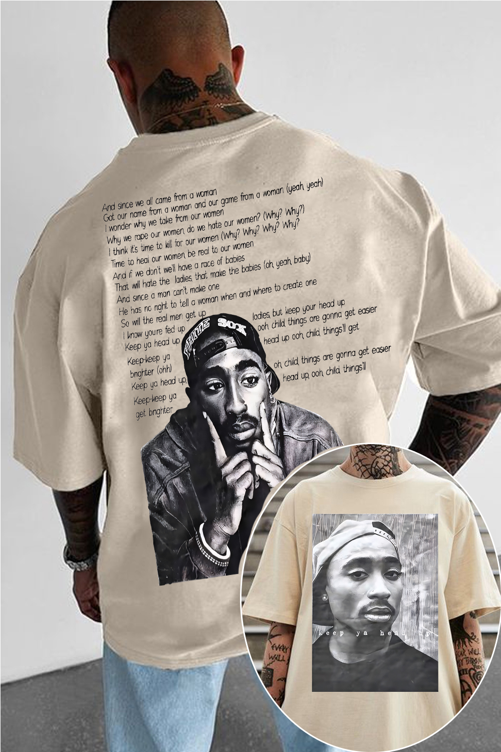 tupacquotes T-SHIRT