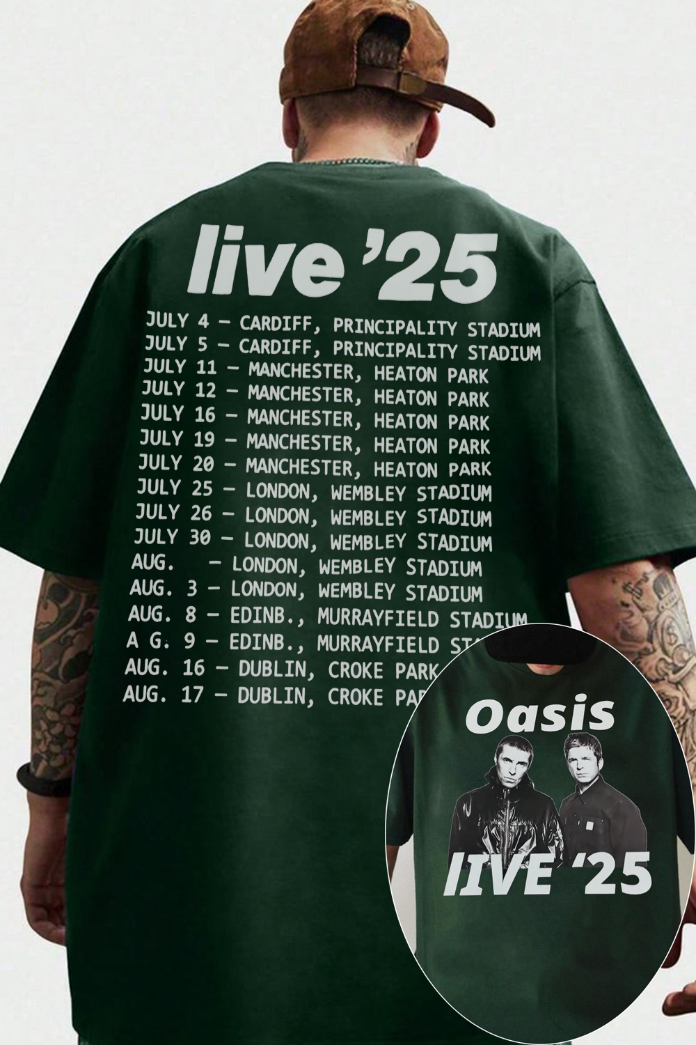 Oasis Fan tee