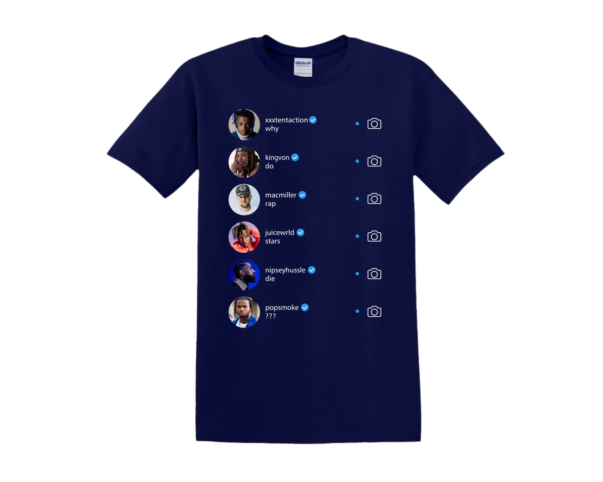 Retro Rapper star women T-SHIRT