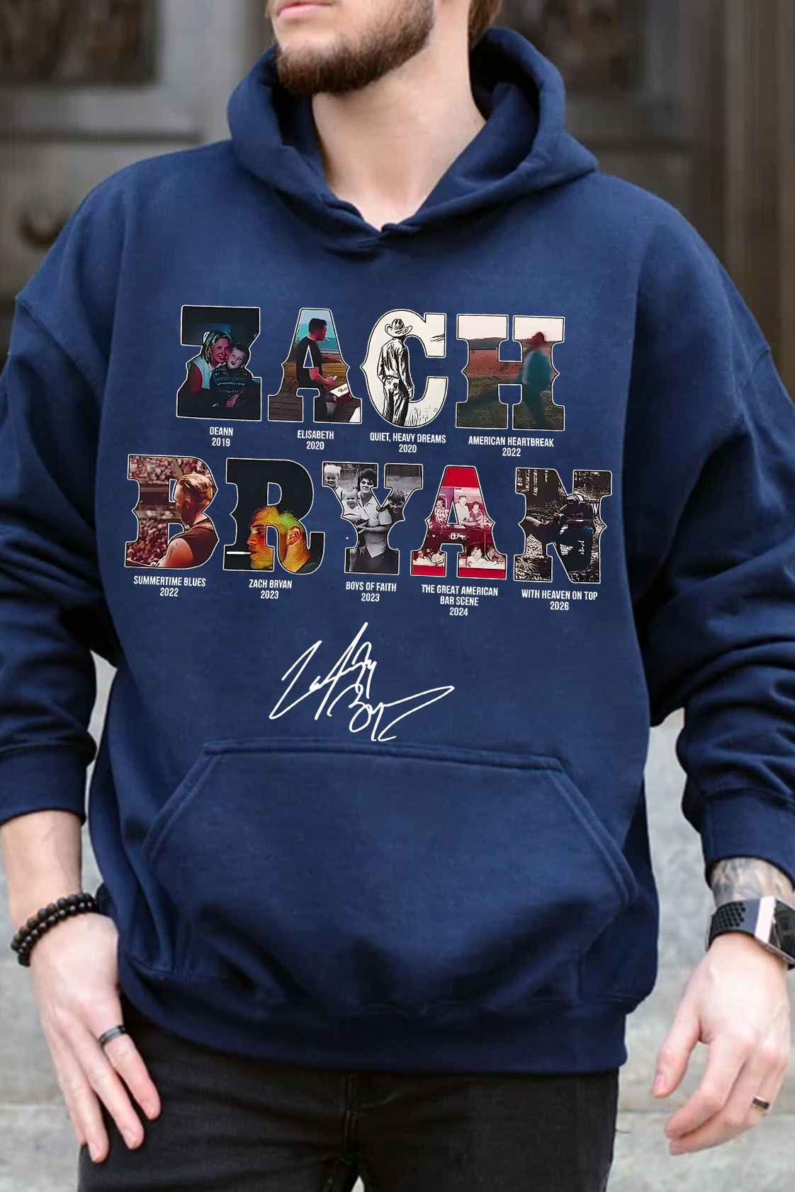 Zach Bryan Fans Hoodie