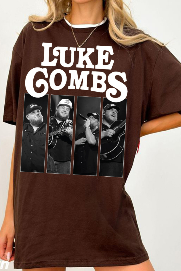 Luke Combs Country Music Tee  For Women