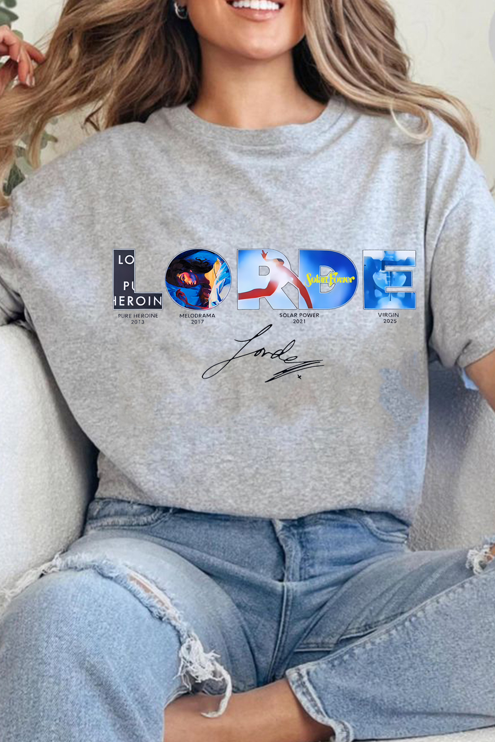 Lorde Full Album women Shirt