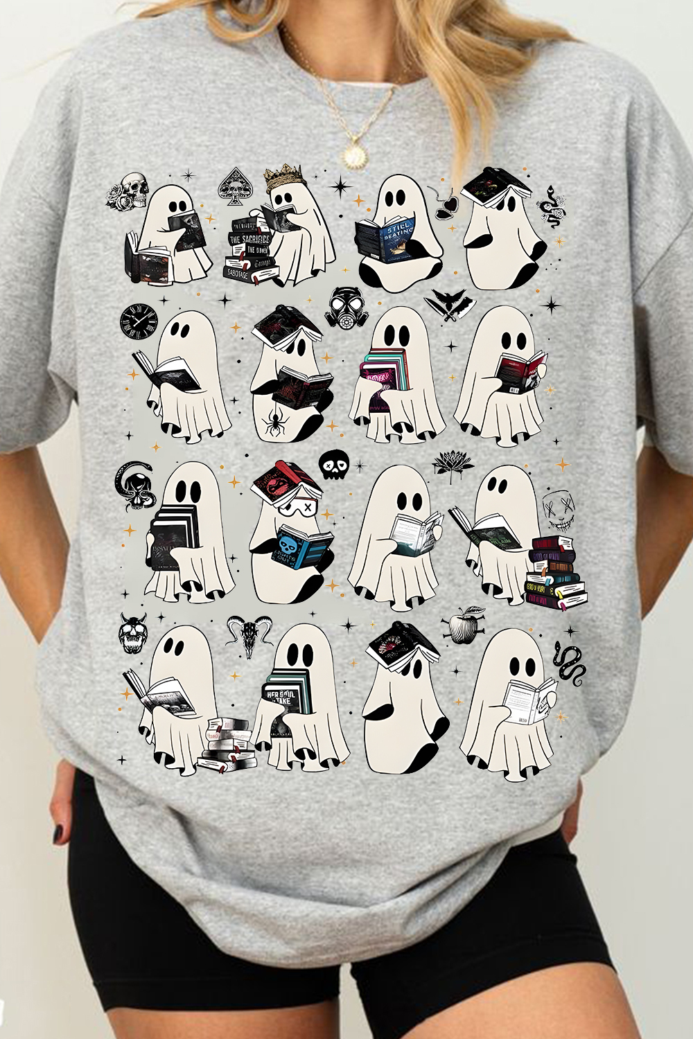 Ghost Reading Dark Romance Novels T-shirts, sweatshirts and hoodies