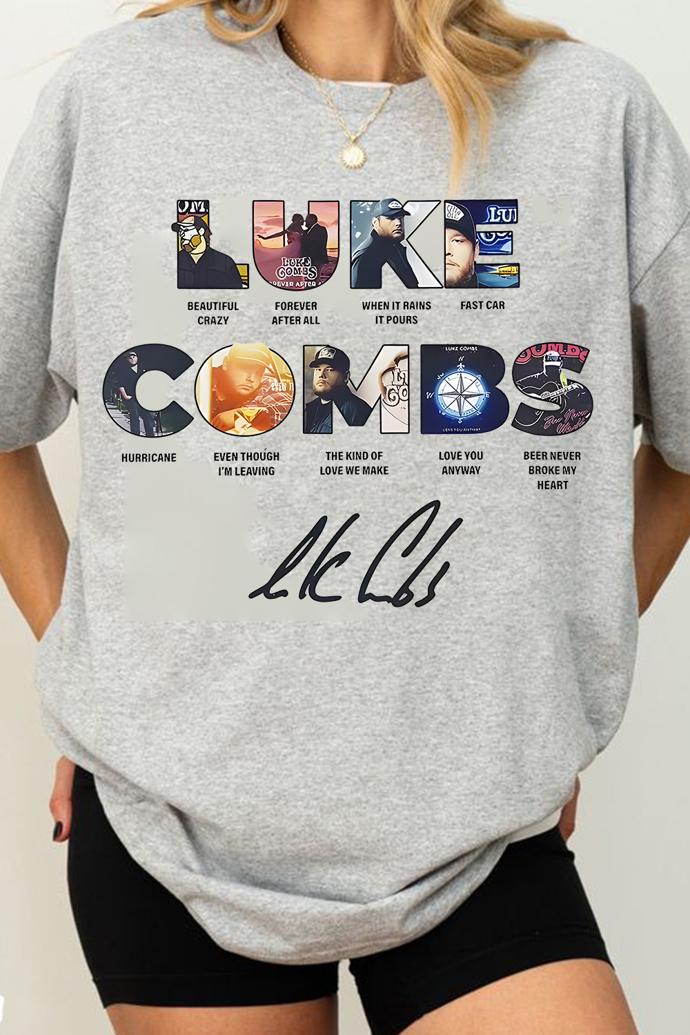 Luke Combs Tee  For Women