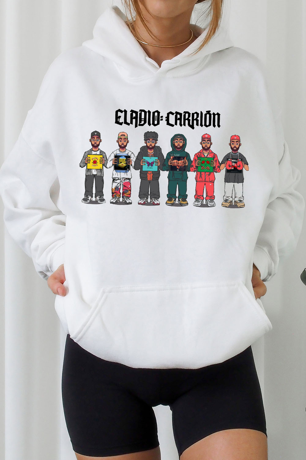 Chibi Art Eladio Carrión Shirt, Eladio Carrión Hoodie