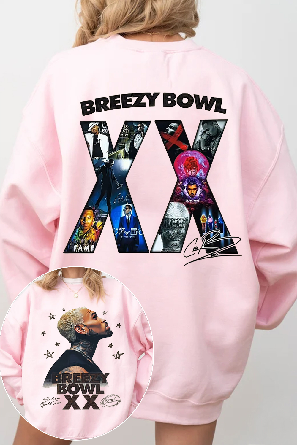 2 Sided CB Graphic Shirt For Women