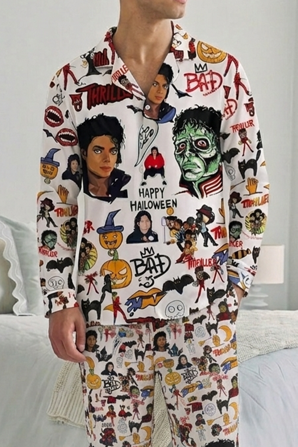 Michael Jackson Men's Pajama Set