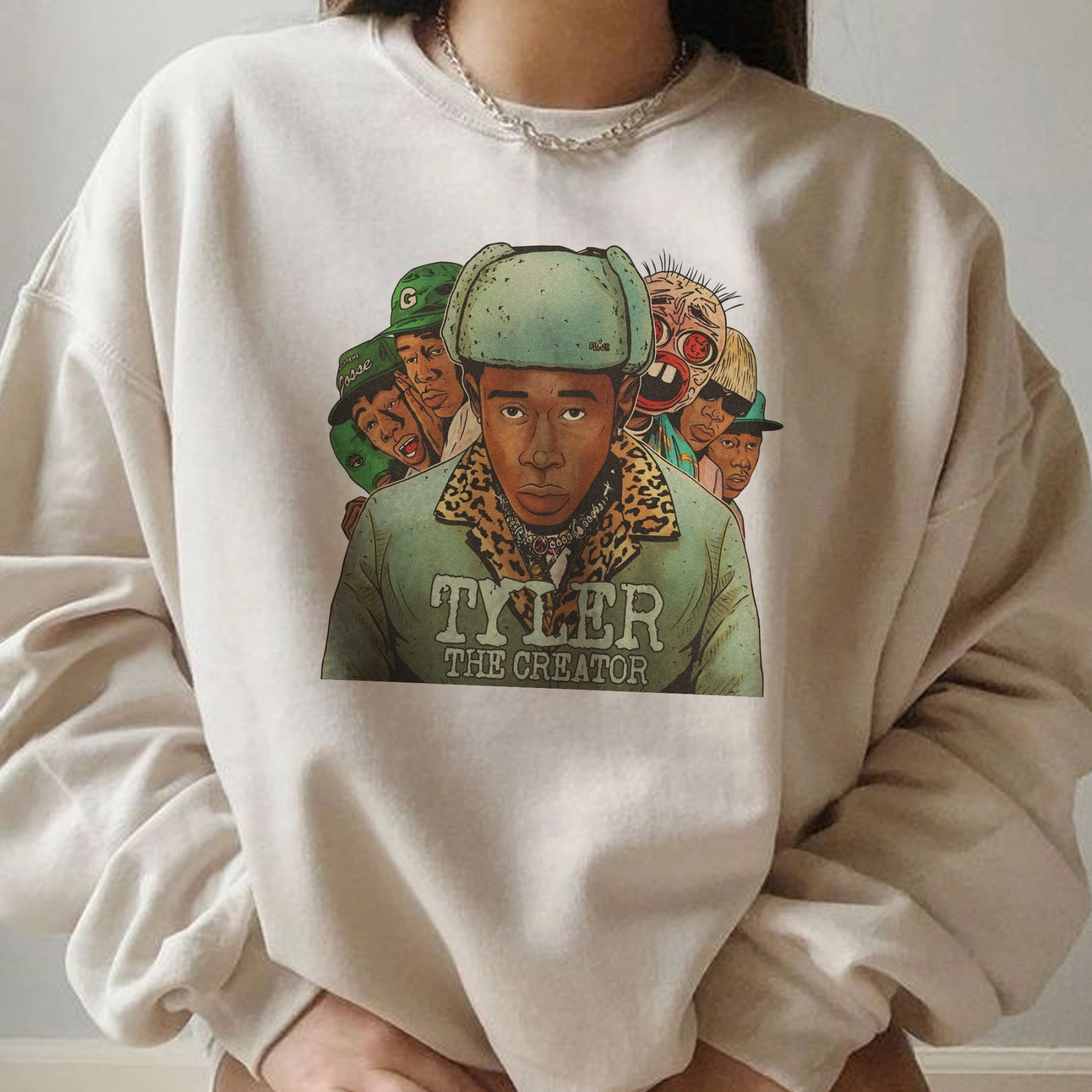 Tyler Albums Version 1   Sweatshirt