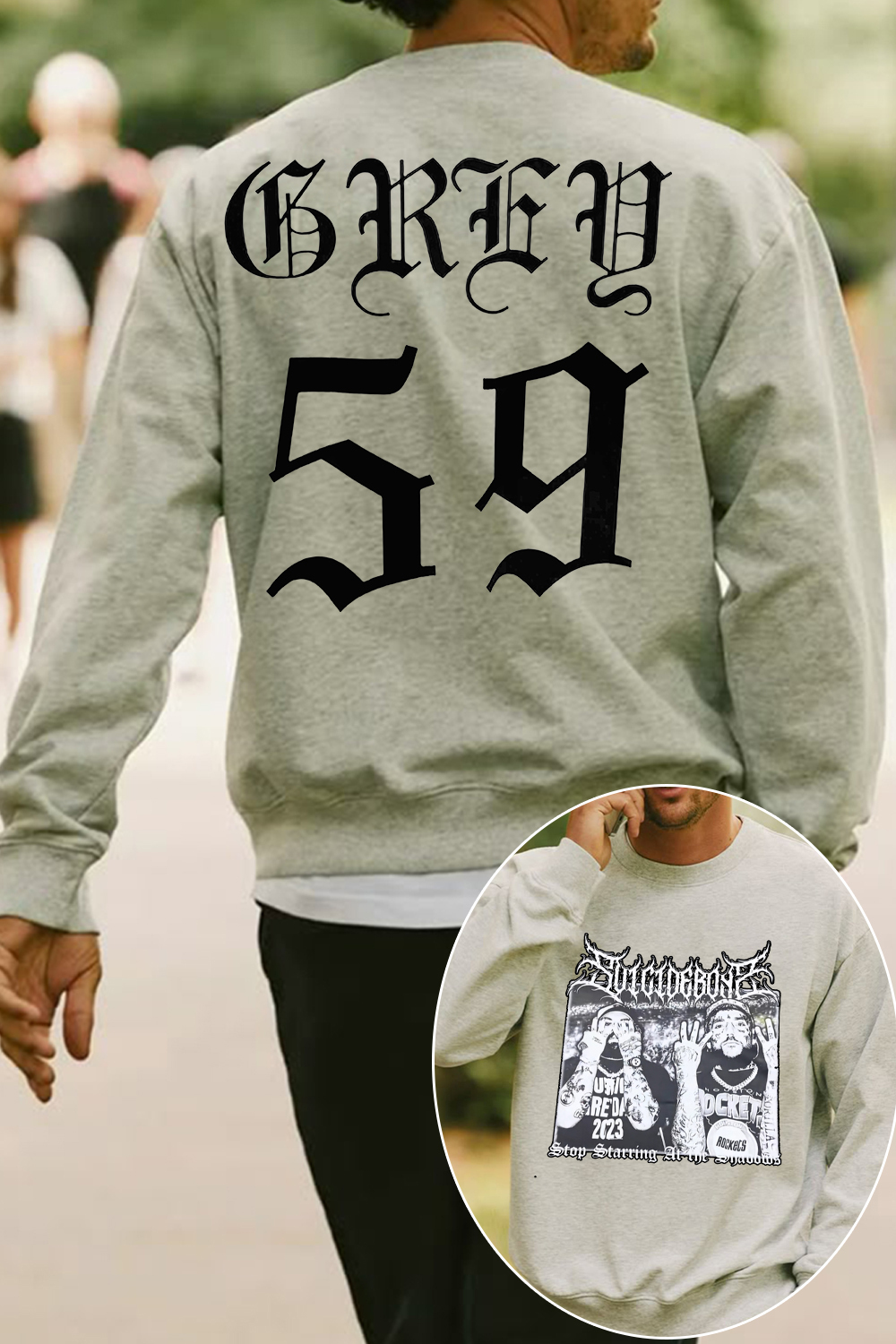 G59 uicideboyslyrics Men Sweatshirt