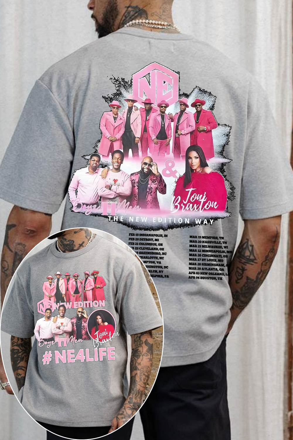 New Edition 2026 Tour Tee For Men