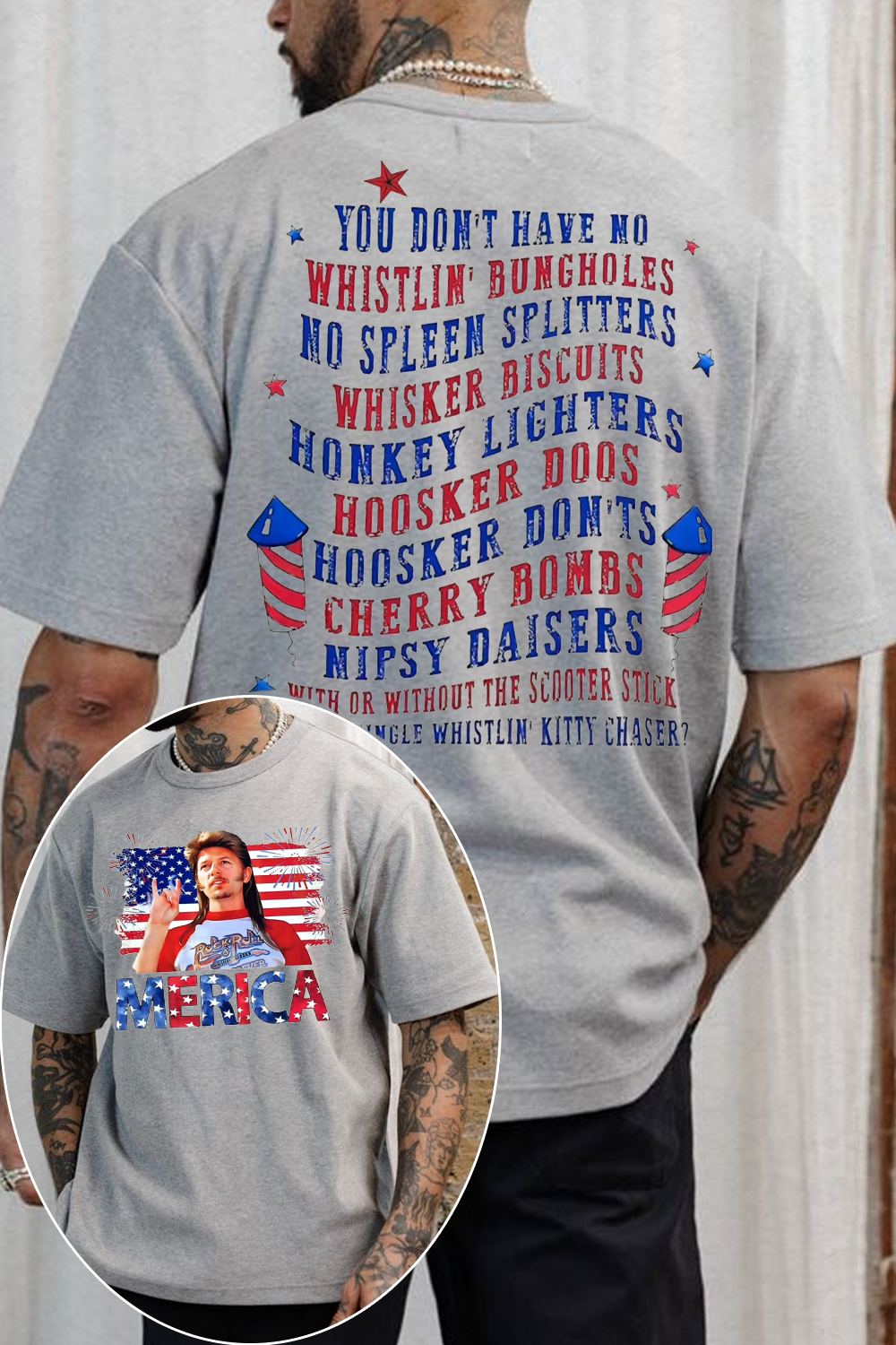 Joe Dirt T-shirt is ready for your party in 4th of July🇺🇸