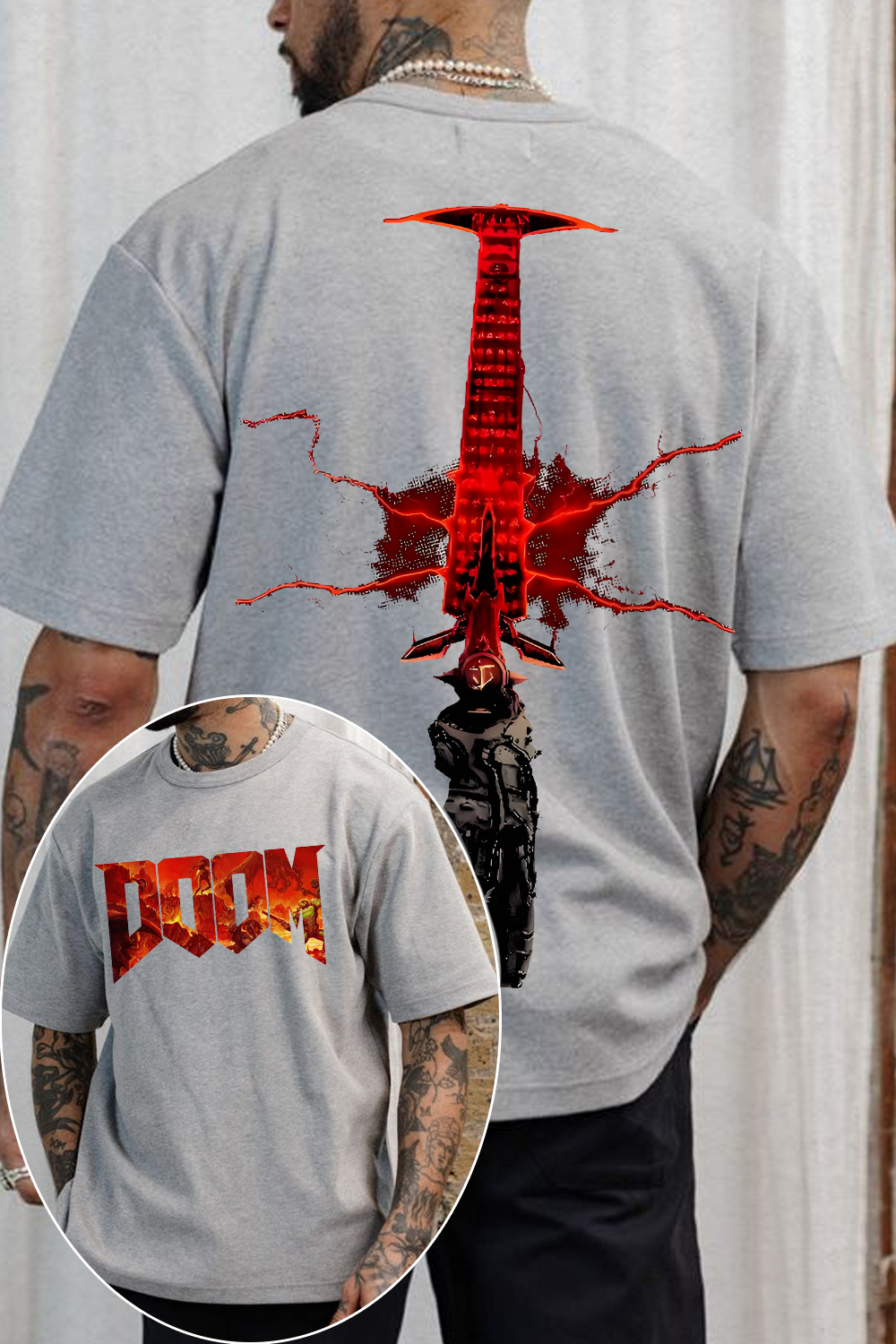 Doom Slayer Crucible Sword Shirt