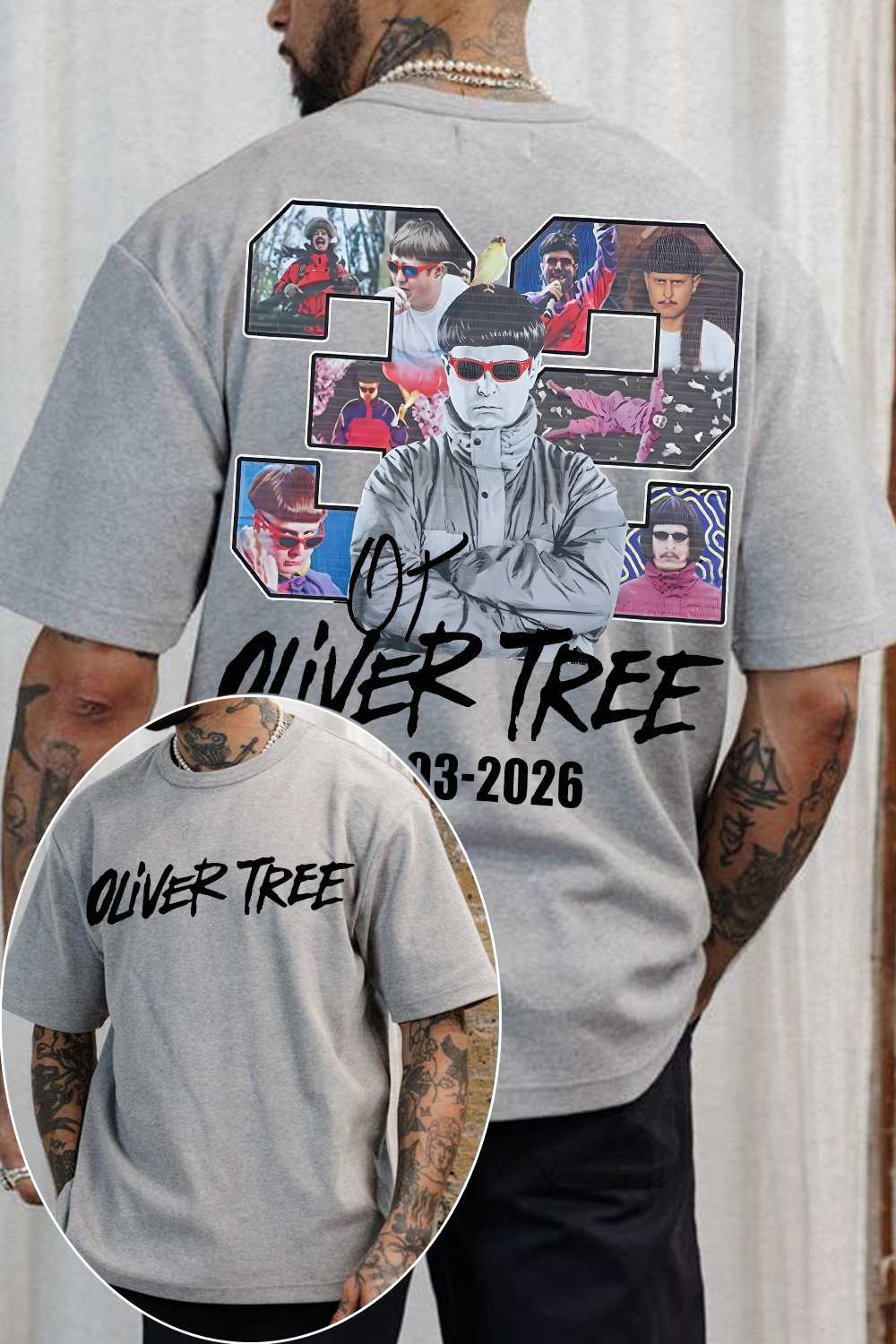 Rip Oliver Tree Tee For Men
