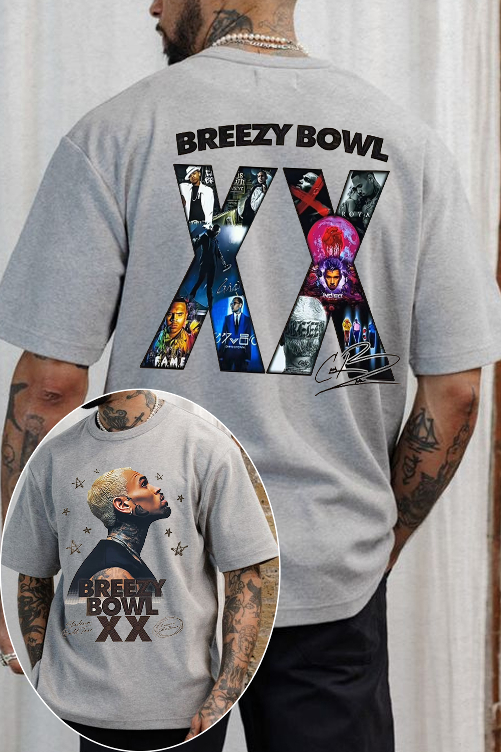 2 Sided CB Graphic Shirt For Women