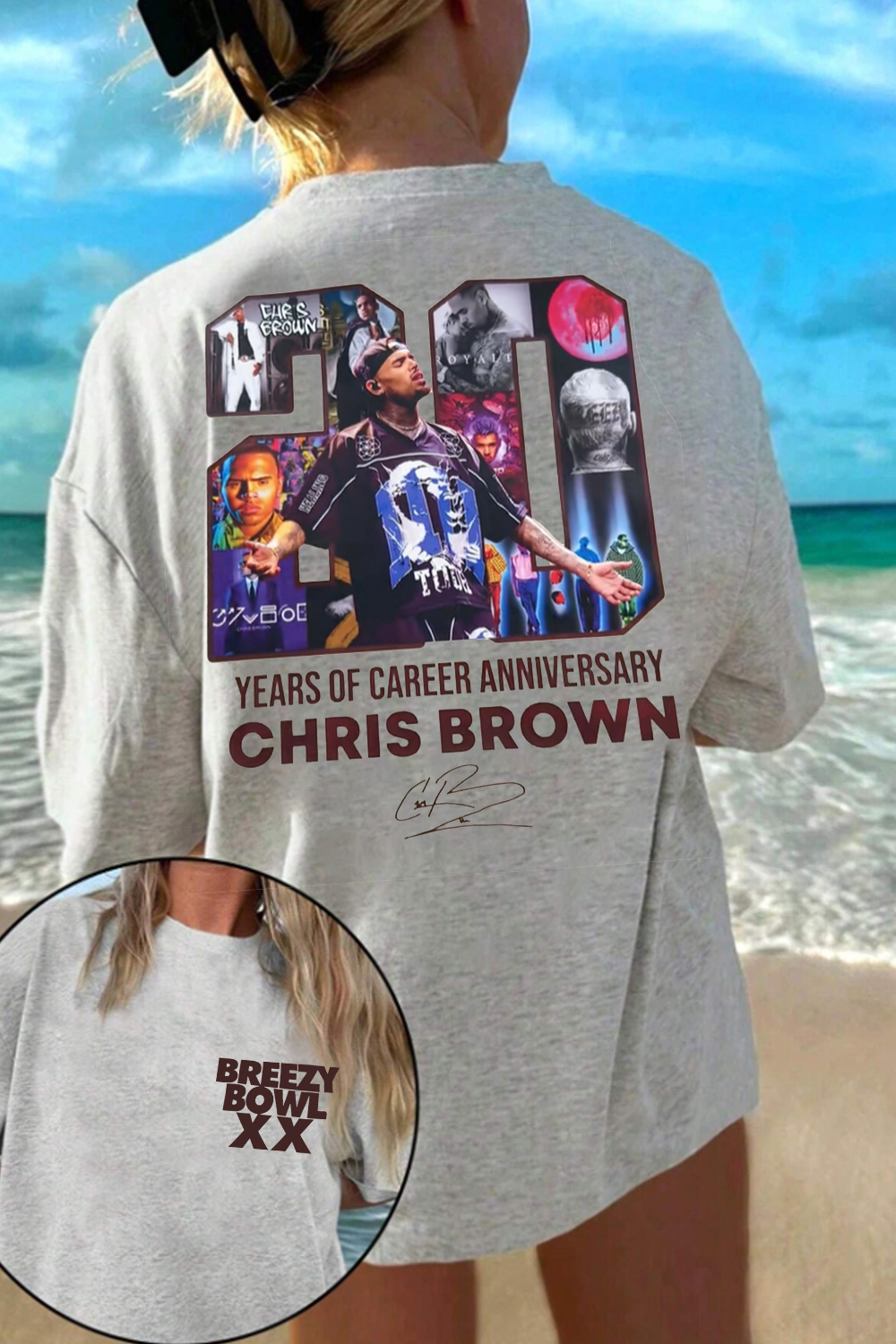 chrisbrown 2025 tour t-shirt