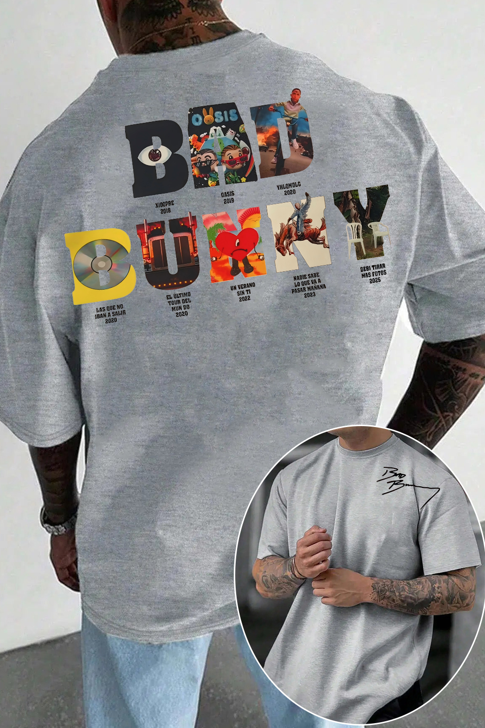 Bad Bunny DTMF Album Tee For Men