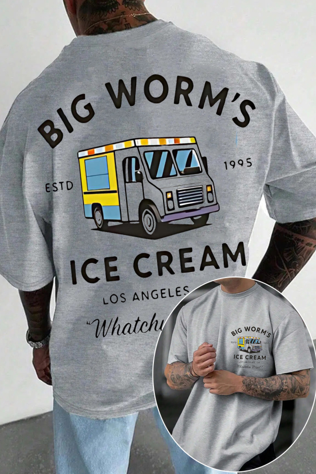 Big Worm Ice Cream Friday Movie Unisex Shirt