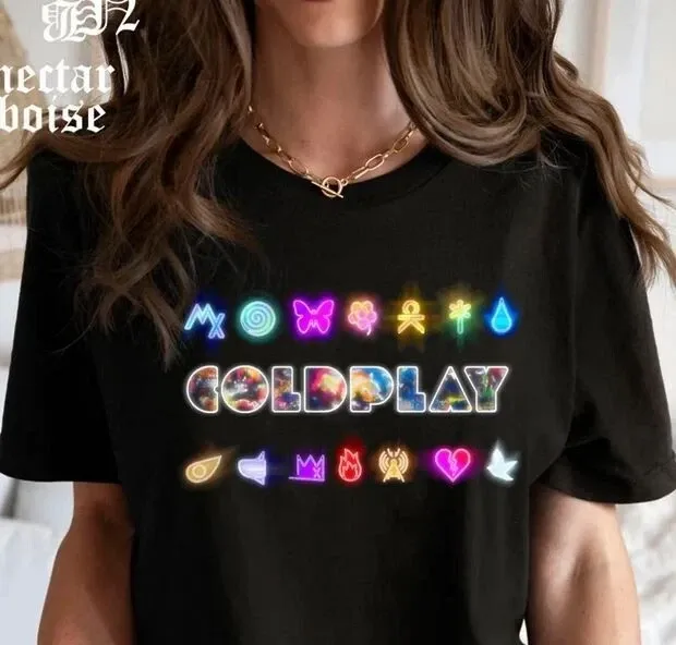 Coldplay Tour 2025 Shirt