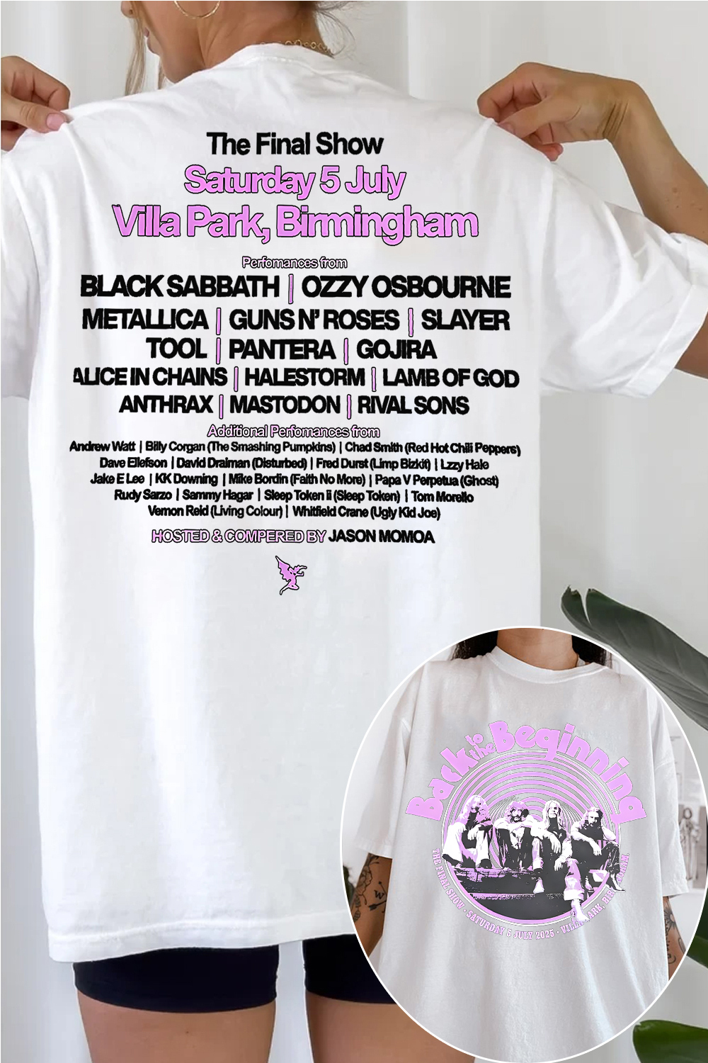 Blacksabbath Ozzy Osbourne women tee