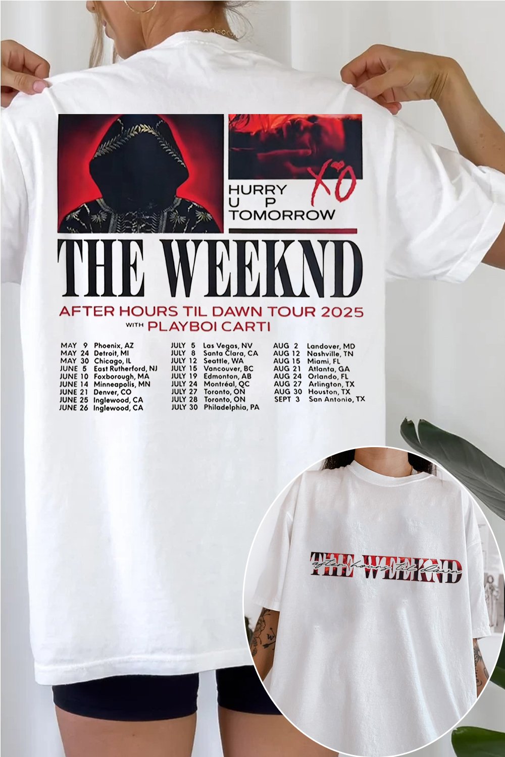 2025 theweeknd   T-SHIRT